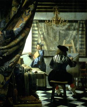 Jan Vermeer, Allegorie der Malkunst