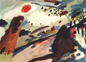 Wassily Kandinsky, Romantische Landschaft, 1911